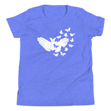 Load image into Gallery viewer, Butterfly (ASL) Youth Short Sleeve Tee [White Ink]