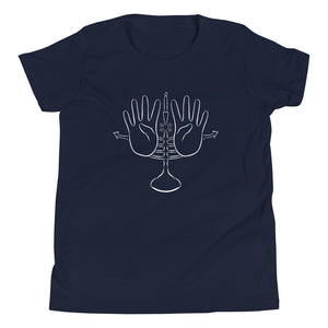 HANUKKAH (ASL) Youth Short Sleeve Tee