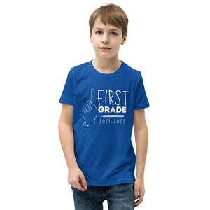 FIRST GRADE Youth Short Sleeve Tee (White Ink)