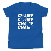Load image into Gallery viewer, CHAMP - Youth Short Sleeve Tee (White Ink)